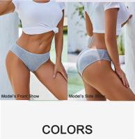 Bragas de algodón con diseño de Jacquard para mujer, ropa interior Sexy, lencería femenina, bragas íntimas de Color sólido para mujer - details 14