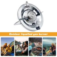 Estufa licuada de cobre para exteriores, cabezal de estufa con cilindro de gas integrado, mango portátil, equipo de camping - details 2