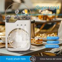 Aire acondicionado portátil, Mini enfriador de aire,5 velocidades,enfriador de aire para automóvil,hogar,oficina,habitación - details 21