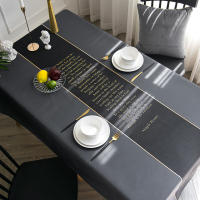 Mesa de centro Rectangular nórdica Anti-foug moderna para el hogar, Mantel de tela resistente al agua y al aceite, Mesa - details 0