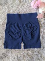 Pantalones cortos deportivos de yoga transpirables sin costuras para mujer, ajuste cómodo deportivo, ropa elástica para entrenamiento y fitness - details 7