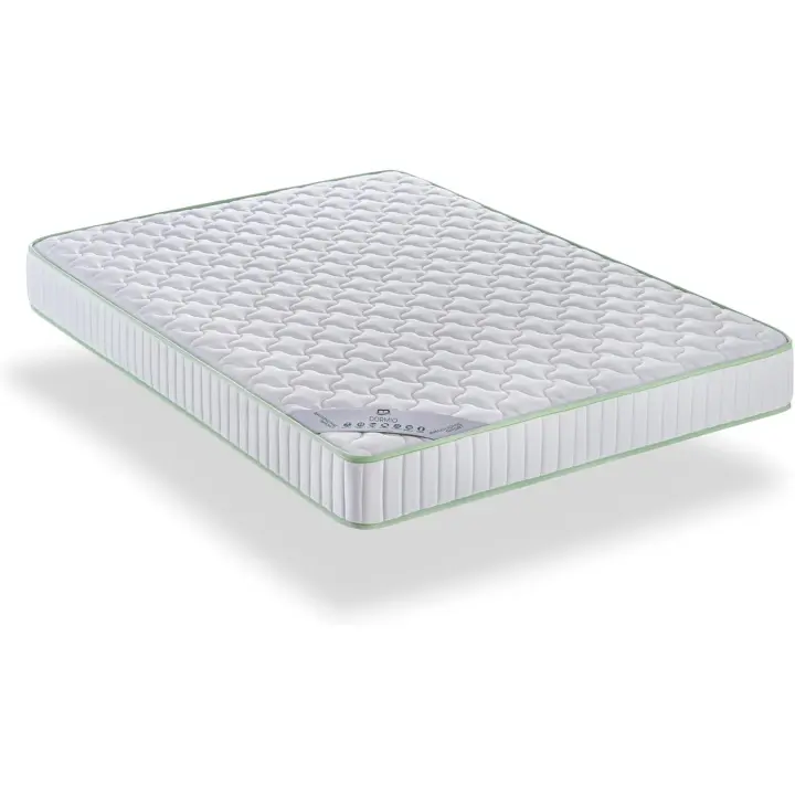 Ergonómico Deportivo - Colchón Eliocel adaptable, apto para cama Nido, Antiácaros, Antideformaciones. Medida 90x190. Altura 14 cm. - 1