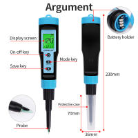Medidor de PH de alimentos Digital LCD, medidor de masa de alimentos, Sensor de alta precisión, probador de acidez de temperatura para tierra, cosméticos, alimentos, queso, carne, fruta - details 23