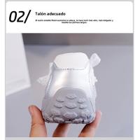 Nuevos Zapatos Casuales De Encaje Para Mujer, Zapatos De Tablero Transpirables De Malla - details 6