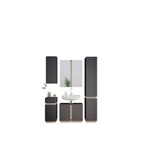 Armario con espejo para baño Elira, blanco, 80,2 x 64 cm - details 17