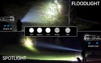 Linternas recargables de alto lúmenes, luz Flash LED súper brillante, 5 modos, impermeable, para regalo de Camping - details 1