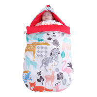 Saco de dormir cálido engrosado para recién nacido, cuatro estaciones, abrazo Universal para bebé, artefacto antipatadas, productos para bebés - details 7