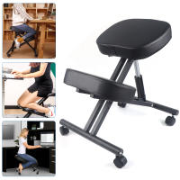 Silla ergonómica plegable para ordenador, silla de salud, corrección de columna vertebral, rodillas, 250lbs - details 0