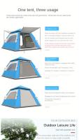 Tienda Automática Transpirable, Resistente Al Agua Y A Los Mosquitos Para Acampar Al Aire Libre - details 1