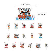 Suministros de Fiesta de Cumpleaños Cuphead Vajilla Desechable Globo Retroiluminado - details 13