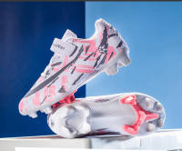 Zapatos de Fútbol para Hombres, Mujeres y Niños Pisadas Seguras con Hierba Artificial y Cuero - details 12