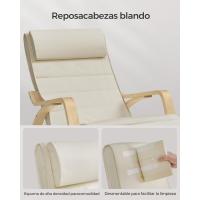 Reposapiés Ajustable en 5 Posiciones, Máx. Carga de 150 kg, Dormitorio,10M - details 4