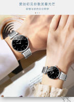 Reloj de hombre con correa de acero ultrafina para mujer, reloj de cuarzo informal a prueba de agua, reloj de pareja con tendencia de moda. - details 4