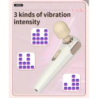 Vibrator recargable de 20 modos para mujeres Pareja Jugar Palo de masaje giratorio Estimulador del clítoris Juguete adulto Masturbación del punto G femenino - details 3
