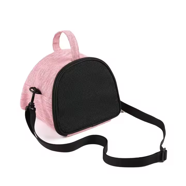 Bolsa portátil para hámster, bolsa suave y transpirable con cierre de cremallera, diseño de malla ajustable, suministro para más - 1