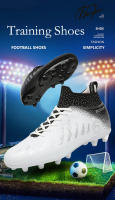 Zapatos de fútbol de tobillo alto para hombres, tacos largos para exteriores, zapatos de fútbol profesionales, zapatos de calcetín, TF/FG - details 2