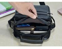 Bolsos de mensajero de moda novedosa para hombre, bolsos de cuero auténtico para hombre, bolso cruzado de marca de lujo para hombre, bolso de hombro para Mini Pad para niño - details 20