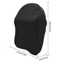 Almohada de Cuero 3D Viscoelástica BUNO Alivio del Dolor de Coche Soporte de Cuello - details 4