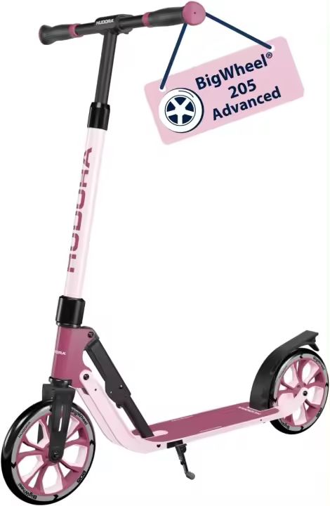 BigWheel 205 Scooter Avanzado Patinete de Aluminio Cómodo hasta 100kg Patinete Plegable y Ajustable en Altura Scooter para Niños, Adolescentes y Adultos - 1