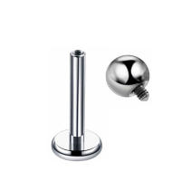 Piercing de titanio para la oreja, g23, labret tragus, anillos para labios, hilo interno, hélice, pendientes, aros para cartílago daith, 2 uds. - details 7