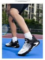 Zapatos de Entrenamiento de Bádminton Profesionales Resistentes al Desgaste, Rebote y Absorción de Impactos con Placa de Carbono Zapatillas Deportivas Casuales de Malla Transpirable de Gran Tamaño - details 4