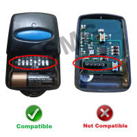 Mando garaje ERREKA LUNA / ERREKA RESON1 / ERREKA RESON2 Control remoto de garaje  código fijo de 433,92 Mhz - details 1