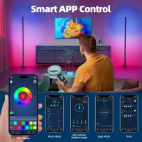 RGB LED Floor Lamp Remote APP Control Music Sync Corner Lighting Timer Smart Modern Mood Standing Lamp for Bedroom Living Room - details 4