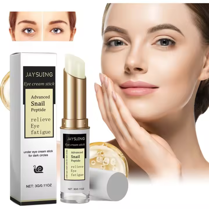 Crema Ocular de Peptida de Caracol 3G Jaysuing Reduce Arrugas, Reduce Ojeras, Hidratante y Afirmante Herramienta de Cuidado de la Piel Facial - 1