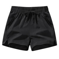 Nuevos pantalones cortos de seda de hielo para hombre, pantalones cortos informales de secado rápido transpirables sencillos de verano para exteriores, pantalones cortos deportivos finos ligeros y sólidos para hombre - details 5
