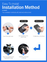 Soporte magnético de teléfono para coche, montaje con Clip magnético para GPS, Smartphone, soporte giratorio para iPhone y Xiaomi, 360 - details 8