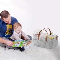Bolsa Compra de Fieltro con Compartimentos, Bolsa Compra Cesta de la Compra de Fieltro Plegable y VersáTil Bolsa para Botellas para Compras, Picnic, Leña, Juguetes - details 3