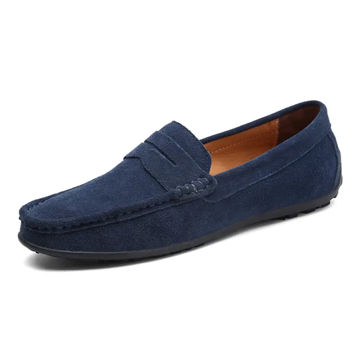 Mocasines informales antideslizantes para hombre, zapatos ligeros para conducir en barco, boda, oficina, caminar - 1