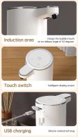 Accesorios de baño HQ, dispensador automático de líquido, tipo C de 360 ​​ml, dispensador de jabón blanco de 4.º grado - details 7