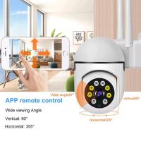 WIFI Inalámbrico Cámara de Vigilancia Móvil Inteligente Remoto Lámpara Cabezal Monitor HD Full Color Cámara 2MP Doble Frecuencia 5G - details 7