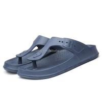La nueva moda del color sólido de los deslizadores de los hombres flip flops marca el precio bajo ocasional de las sandalias 2025 de Tb del diseño - details 5