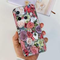 Fundas de silicona transparente para Xiaomi Redmi 12c, patrón de moda, pintura al óleo, funda de teléfono, Redmi 12c, 12 c, redmi12c - details 10