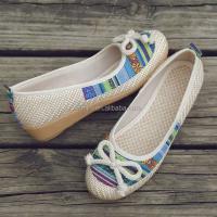 Nuevas llegadas Mary Jane zapatos casuales tradicionales de lona antideslizantes para mujer precio bajo talla grande 42 barato - details 2
