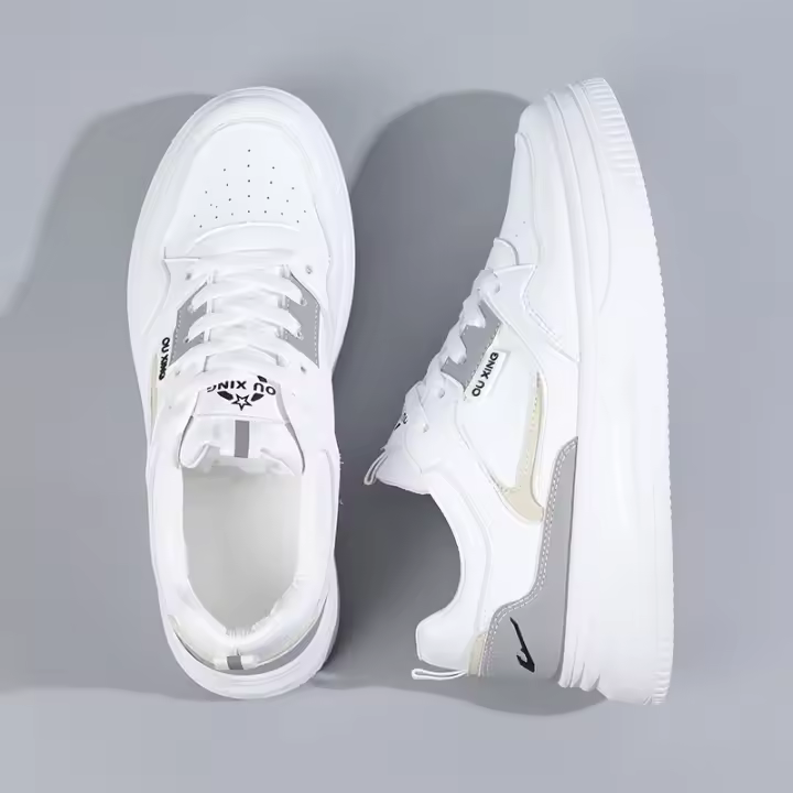 Little White para mujer, novedad de primavera 2023, edición coreana para mujer, zapatos informales versátiles Ins supercalientes para estudiantes, zapatos de suela gruesa - 1