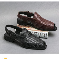 Sandalias transpirables trenzadas para hombre - details 1
