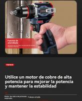 Taladro eléctrico para casa juego de destornilladores electricista - details 6