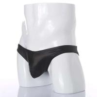 CLEVER-MENMODE calzoncillos para hombre, ropa interior Sexy, bragas de piel sintética, bolsa para bulto, calzoncillos de tiro bajo, Slips para hombre, Cueca - details 3