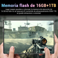 Nueva tableta 5G 2025 Android 13.0 nueva tableta de red Bluetooth 10.1 pulgadas 16GB RAM 1TB ROM tableta 5MP 13MP 20000mAh 14 núcleos wifi. - details 7