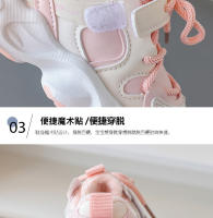 Zapatos deportivos para niños otoño e invierno nuevos zapatos para niños de suela suave dos zapatos de algodón para niñas zapatos de bebé casual para niños zapatos de papá marea - details 4