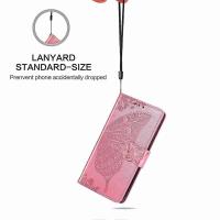 Funda de teléfono de cuero PU con estampado floral de mariposa con ranuras para efectivo/tarjetas para Google Pixel 9 - details 2
