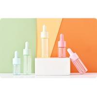 Juego de Mini botellas cuentagotas rellenables, Color de macarrón, viales de aceite esencial de vidrio reutilizables, Bombilla de goma, cuentagotas de vidrio vacío, 7 Uds. - details 9