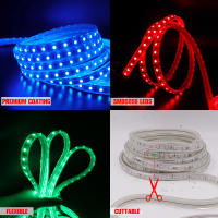 GAHADA Tira LED Impermeable Decoración al Aire Libre RGB/Blanco Cálido/Blanco Cómodo - details 10