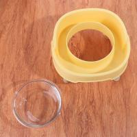 Cuenco de plástico para perros y gatos, protege las vértebras cervicales, cuenco de cuatro patas para mascotas de gran capacidad con soporte elevado, antiasfixia - details 3