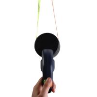 Con luces, correa doble para caminar para perros, cuerda de rotación retráctil doble de plástico ajustable, reflectante de nailon - details 2