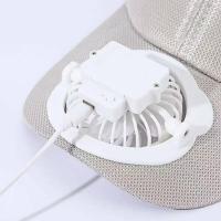 Ventilador incorporado Béisbol para fanáticos Protección UV frente ancha Sombrero para el sol Gorra refrescante ligera y transpirable ​ - details 2