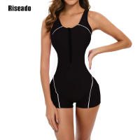 Bañador de una pieza para mujer, traje de baño atlético, traje de baño deportivo para entrenamiento - details 11